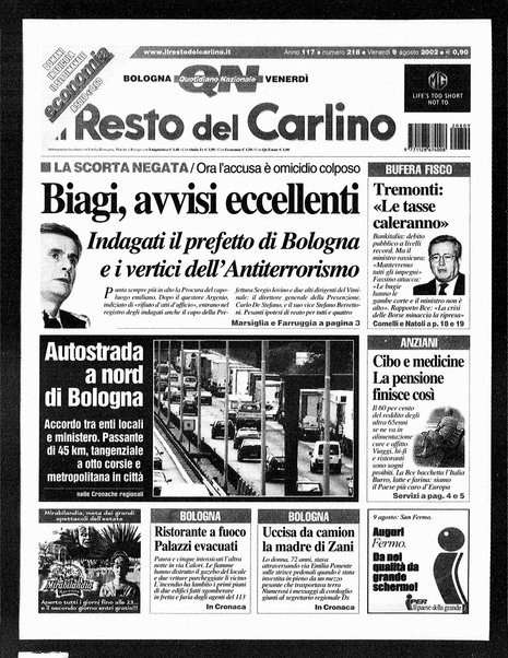 Il Resto del Carlino : giornale dell'Emilia